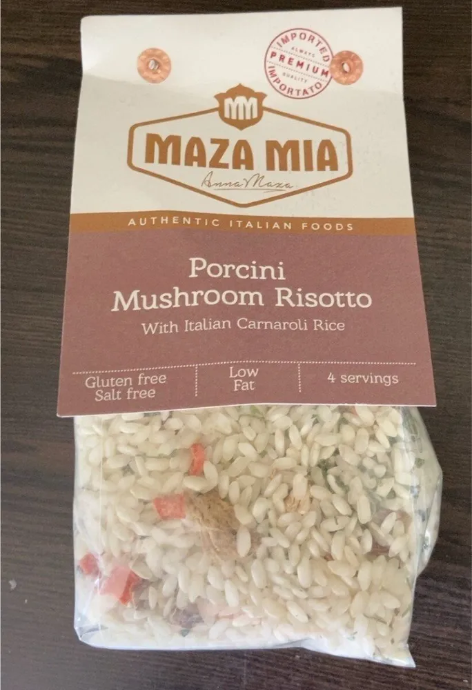 Porcini mushroom risotto