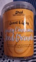 Sweet and spicy honey cinnamon seed granola