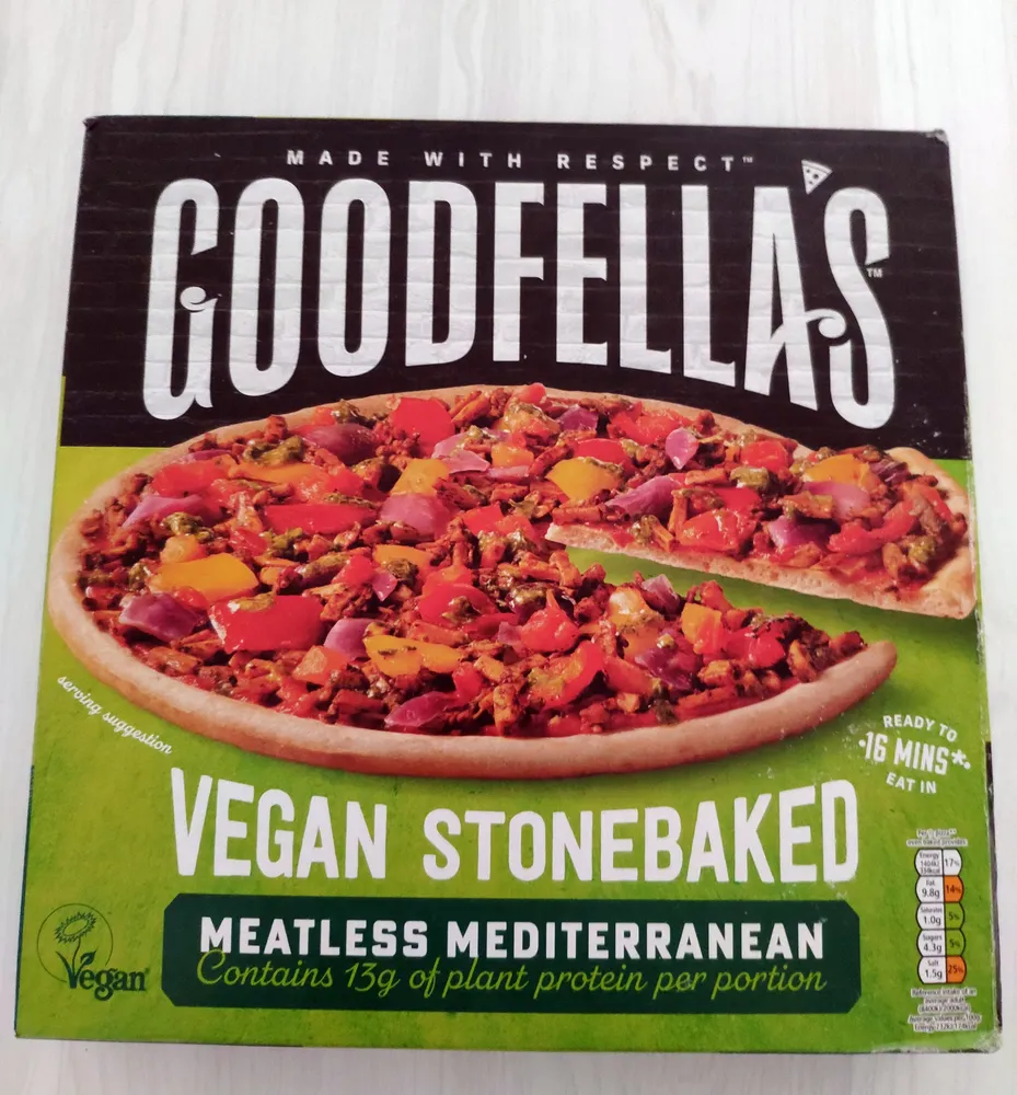 Vegan Stonebaked Meatless Mediterranean