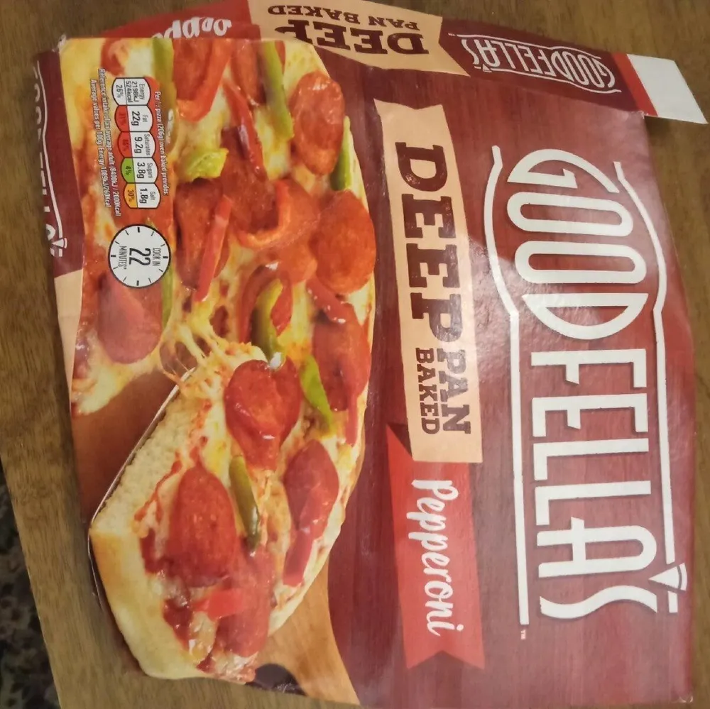 Goodfellas Deep Pepperoni Pizza 411g
