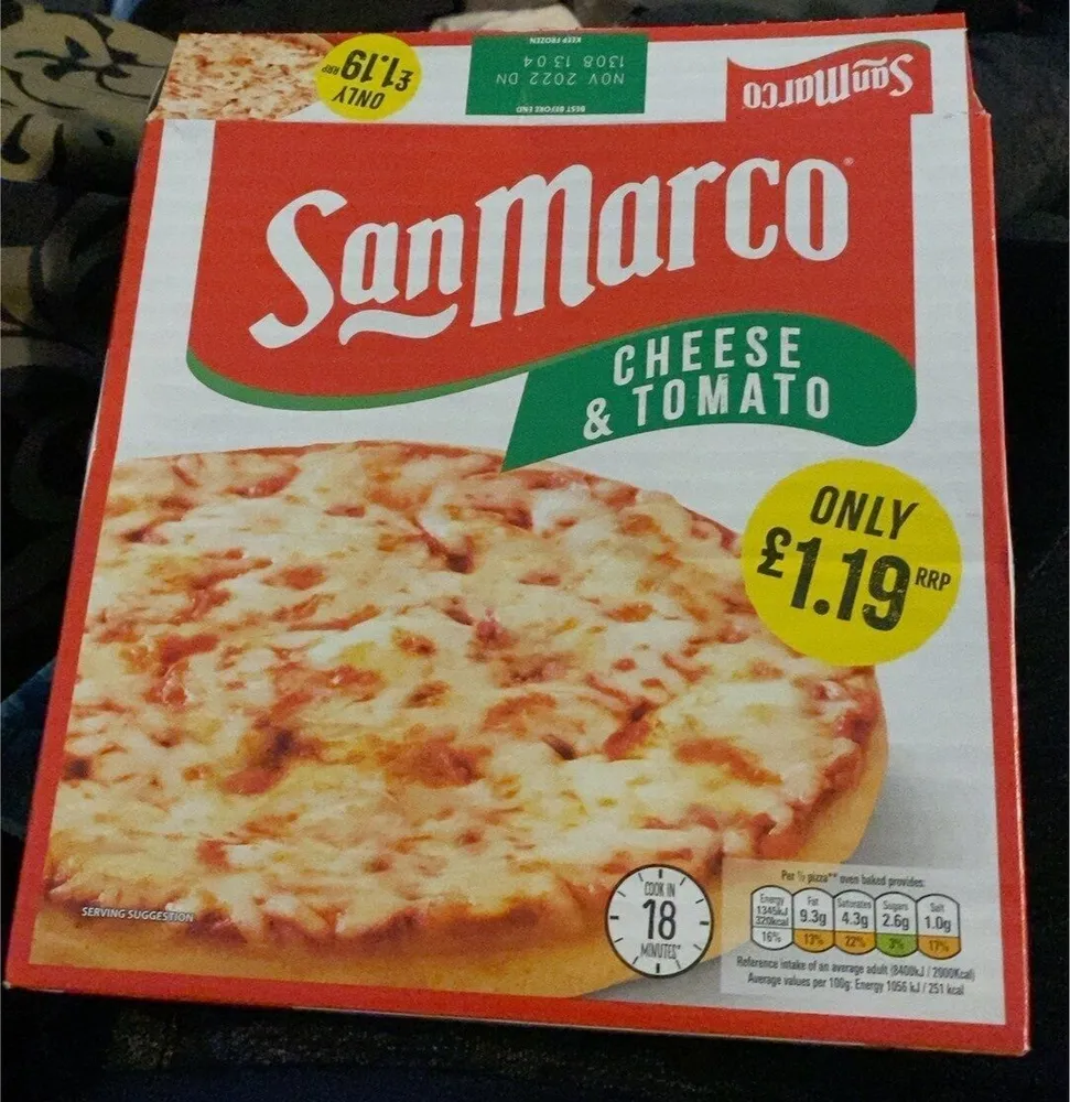 Cheese and tomato