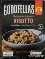 Mushroom and garlic risotto