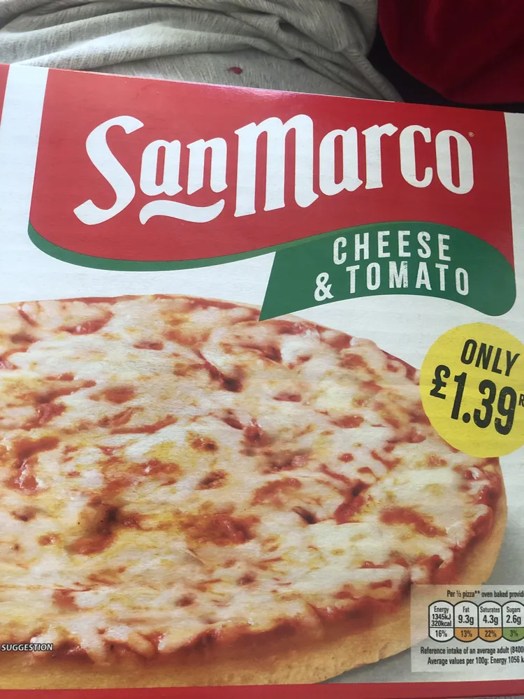 San Marco Cheese & Tomato Pizza