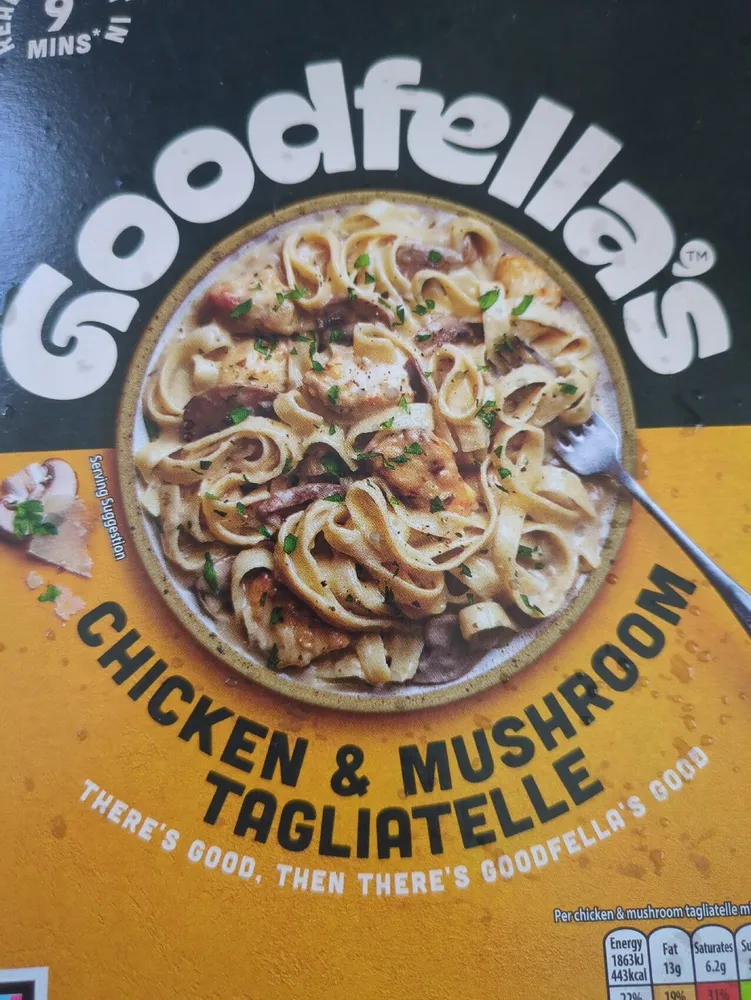 Chicken And mushroom Tagliatelle