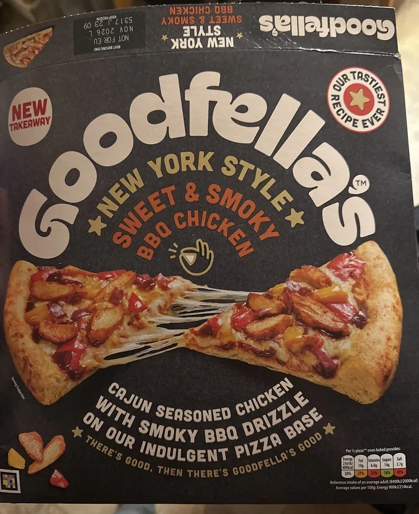 New York Style Sweet & Smoky BBQ Chicken Pizza