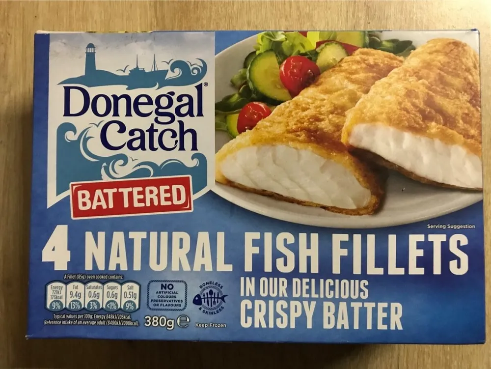 4 natural fish fillet