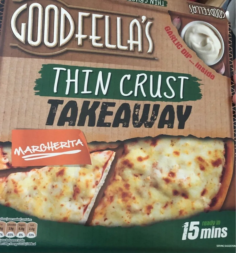 Thin Crust Takeaway Margherita