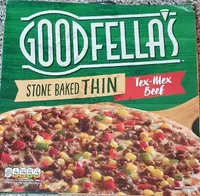 Stone baked thin Tex Mex Beef