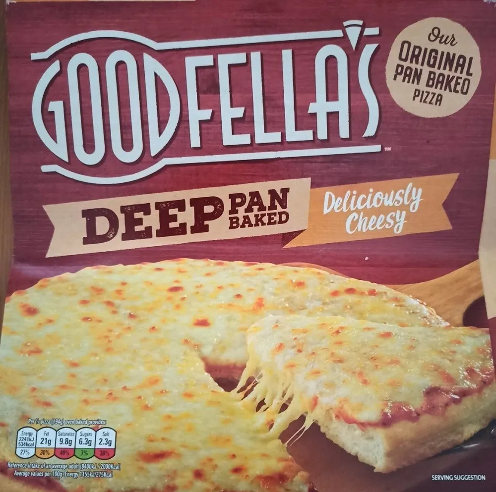 Goodfellas Deep Loaded Cheese Pizza 421g