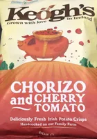Chorizo and cherry tomato Irish potato crisps