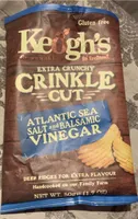 Atlantic Sea Salt and Balsamic vinegar crisps