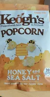Popcorn honey and sea salt