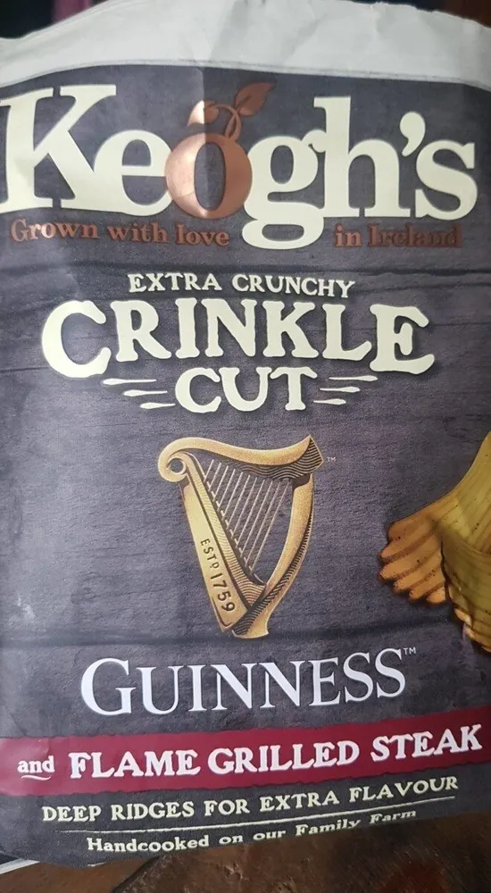 Keogh's Grown with love EXTRA CRUNCHY in Ireland C