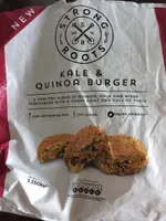 Kale & quinoa burger