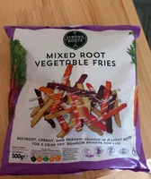 Mixed root vegetable fries