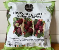 Broccoli & Purple carrot bites