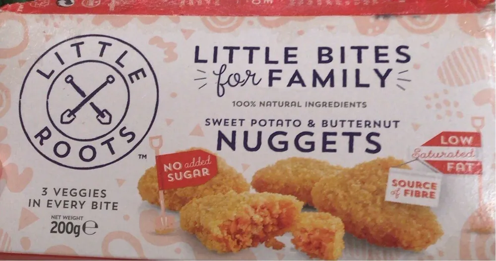 Sweet potato and butternut nuggets