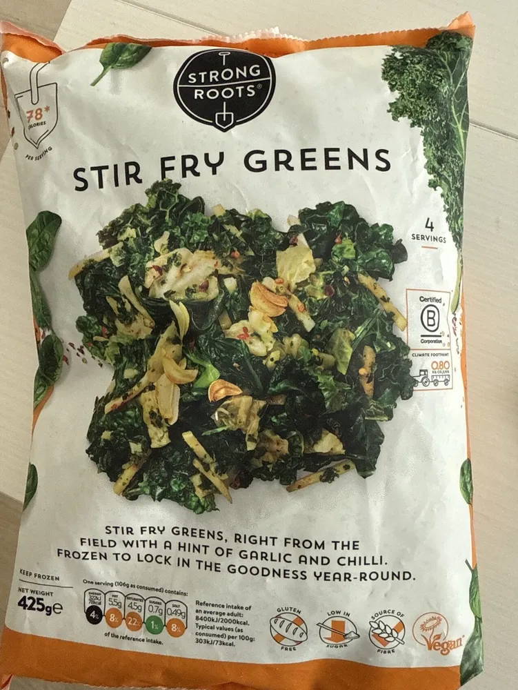 Stir Fry Greens