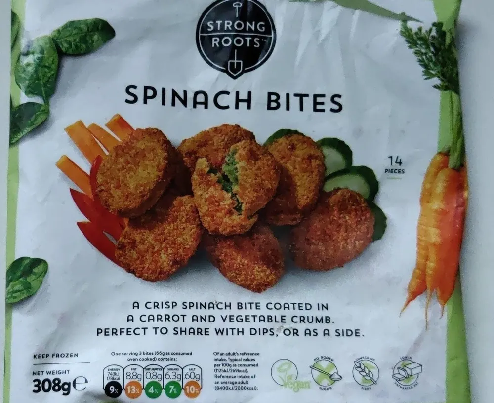 Spinach bites