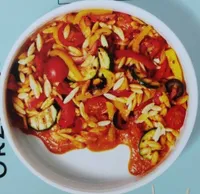 Mediterranean orzo bake