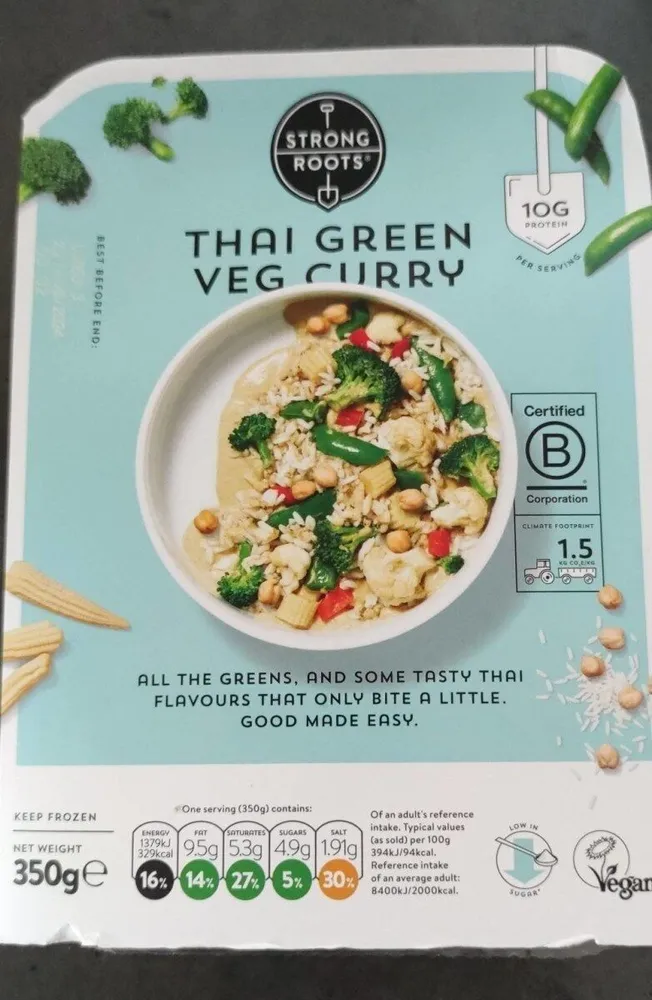 Thai Green Veg Curry