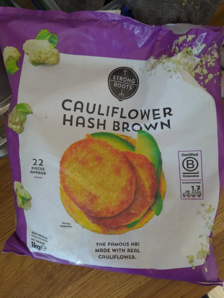 Cauliflower Hash Brown