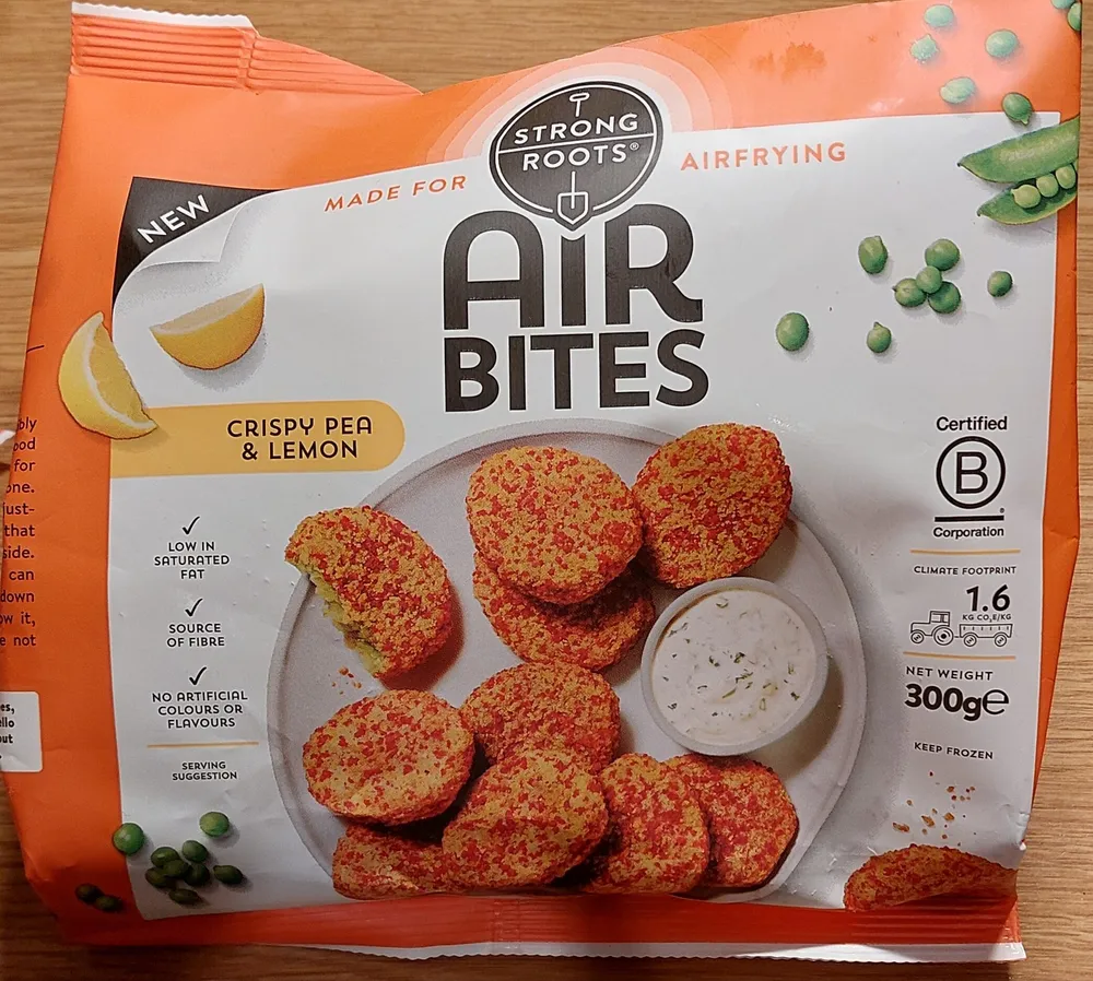 Air Bites Crispy Pea & Lemon