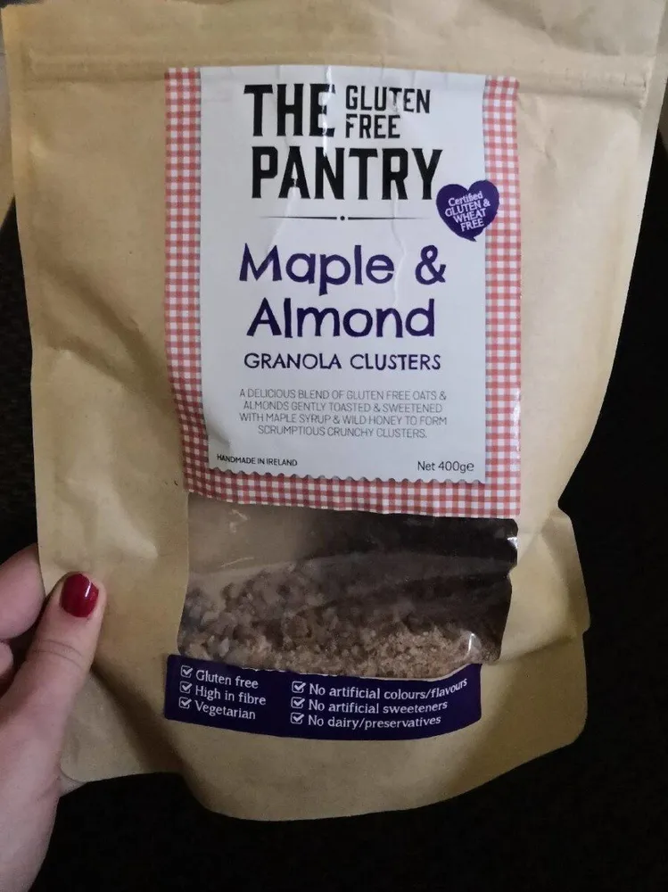 Maple and almond granola