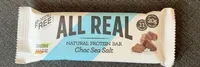 All Real Natural Protein Bar Choc Sea Salt