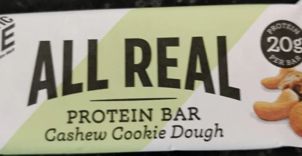 Cashew Cookie Dough Protein Bar