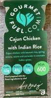 Cajun chicken with Indian rice