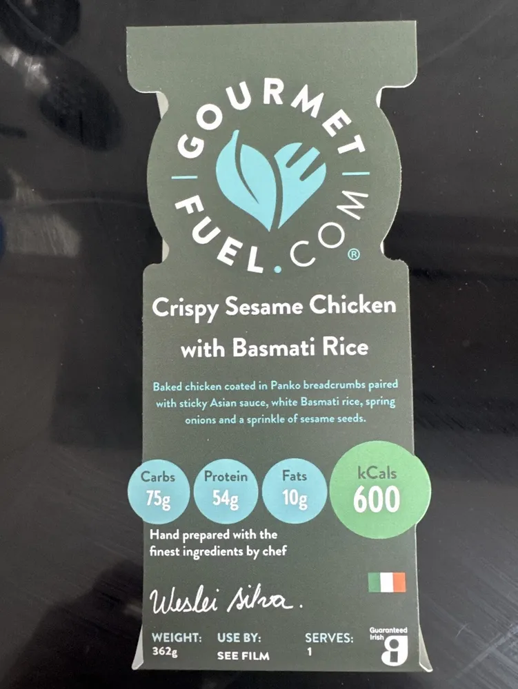 Crispy Sesame Chicken With Basmati Rice