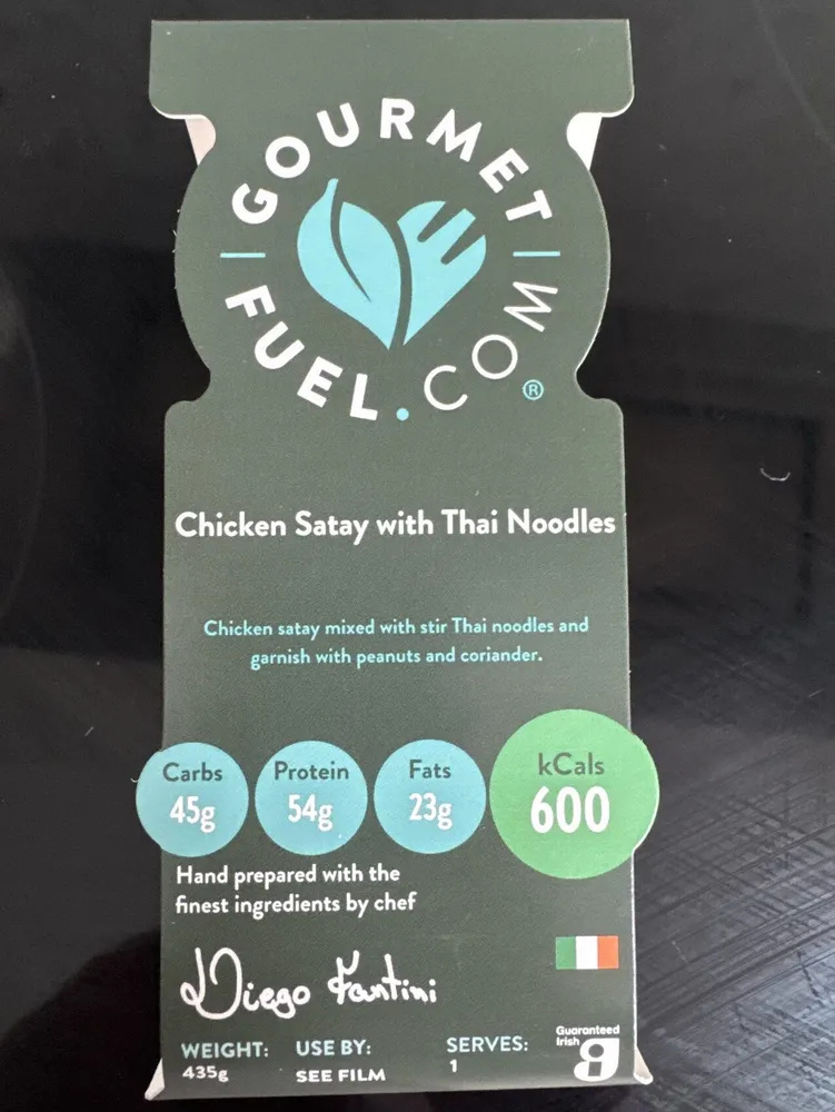 Chicken Satay With Thai Noodles