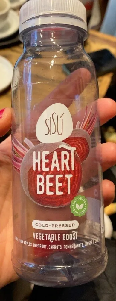 Heart beet cold pressed