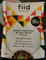 Smoky Mexican black bean chilli