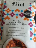 Tangy chickpea and coconut curry