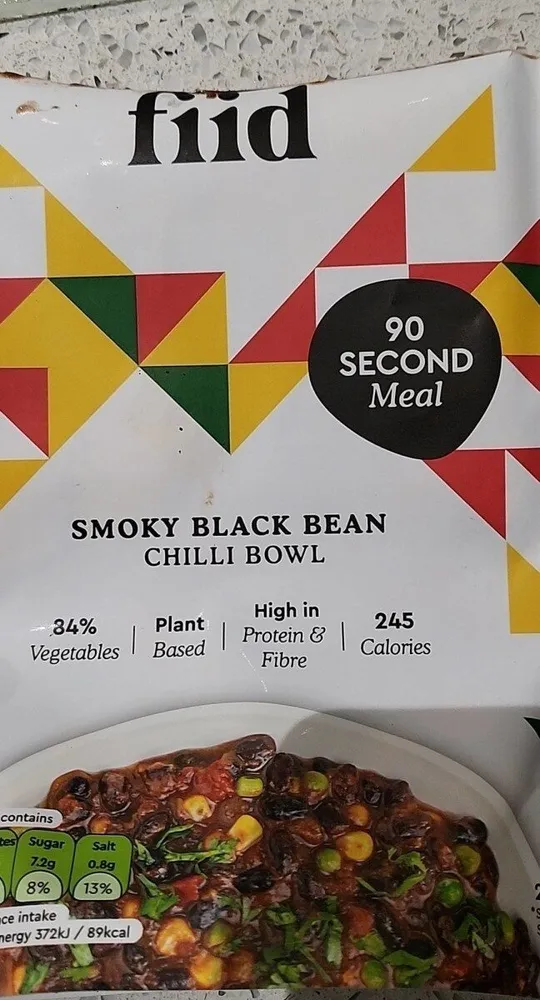 SMOKY BLACK BEAN CHILLI BOWL
