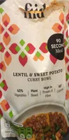 Lentil and sweet potato curry