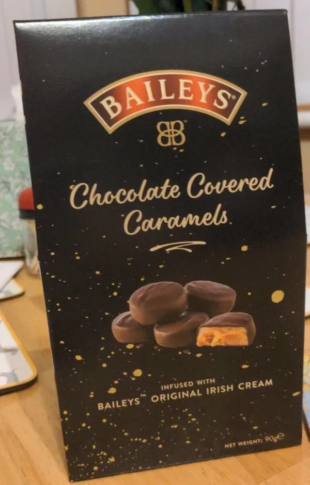 Chocolate covered caramels
