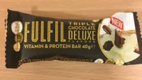 Ttiple chocolate deluxe flavour vitamin and protein bar