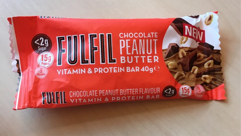Chocolate Peanut Butter Flavour Vitamin & Protein Bar