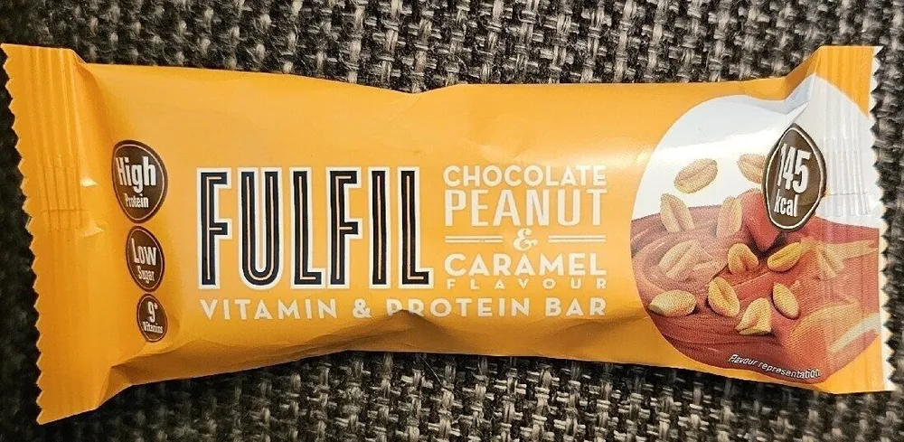 Chocolate Peanut & Caramel Flavour Vitamin & Protein Bar