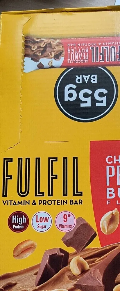 Vitamines et protéines barre - Chocolat/Beurre de cacahuète