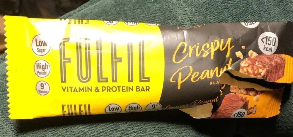 Crispy peanut flavour