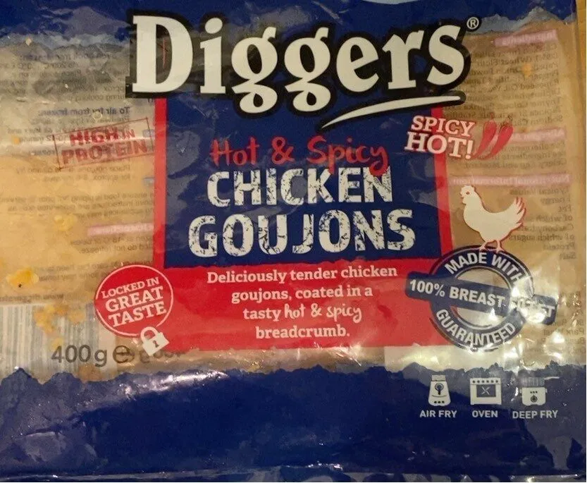 Hot & spicy chicken goujons