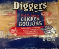 Hot & spicy chicken goujons