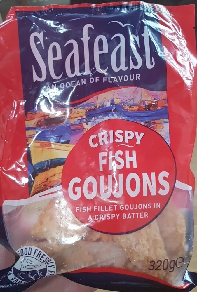 Crisp fish goujons