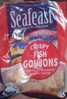 Crisp fish goujons
