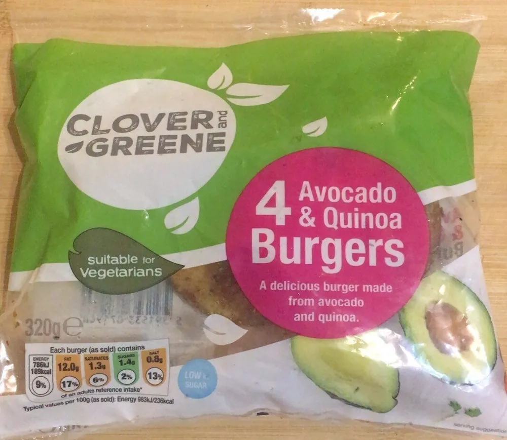 Avocado & quinoa burgers