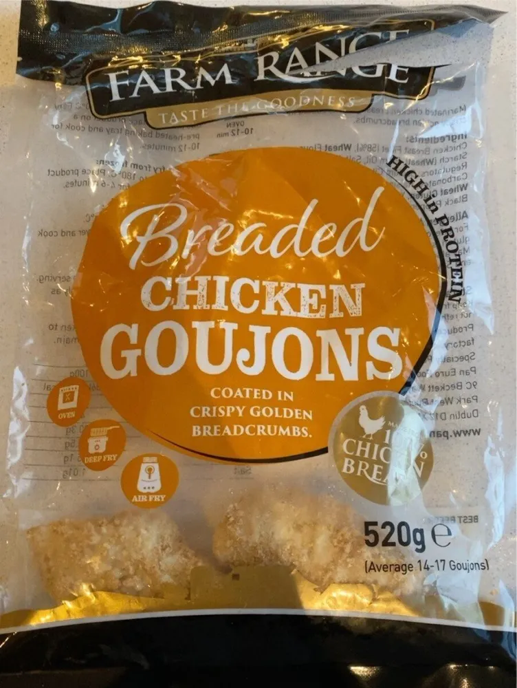 Breaded Chicken Goujons